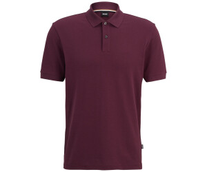 Hugo boss top burgundy polo shirt