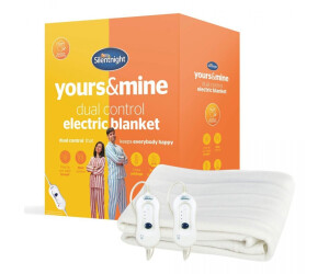 Buy Silentnight Yours u0026 Mine Dual Control Electric Blanket from £44.99  (Today) – Best Deals on idealo.co.uk