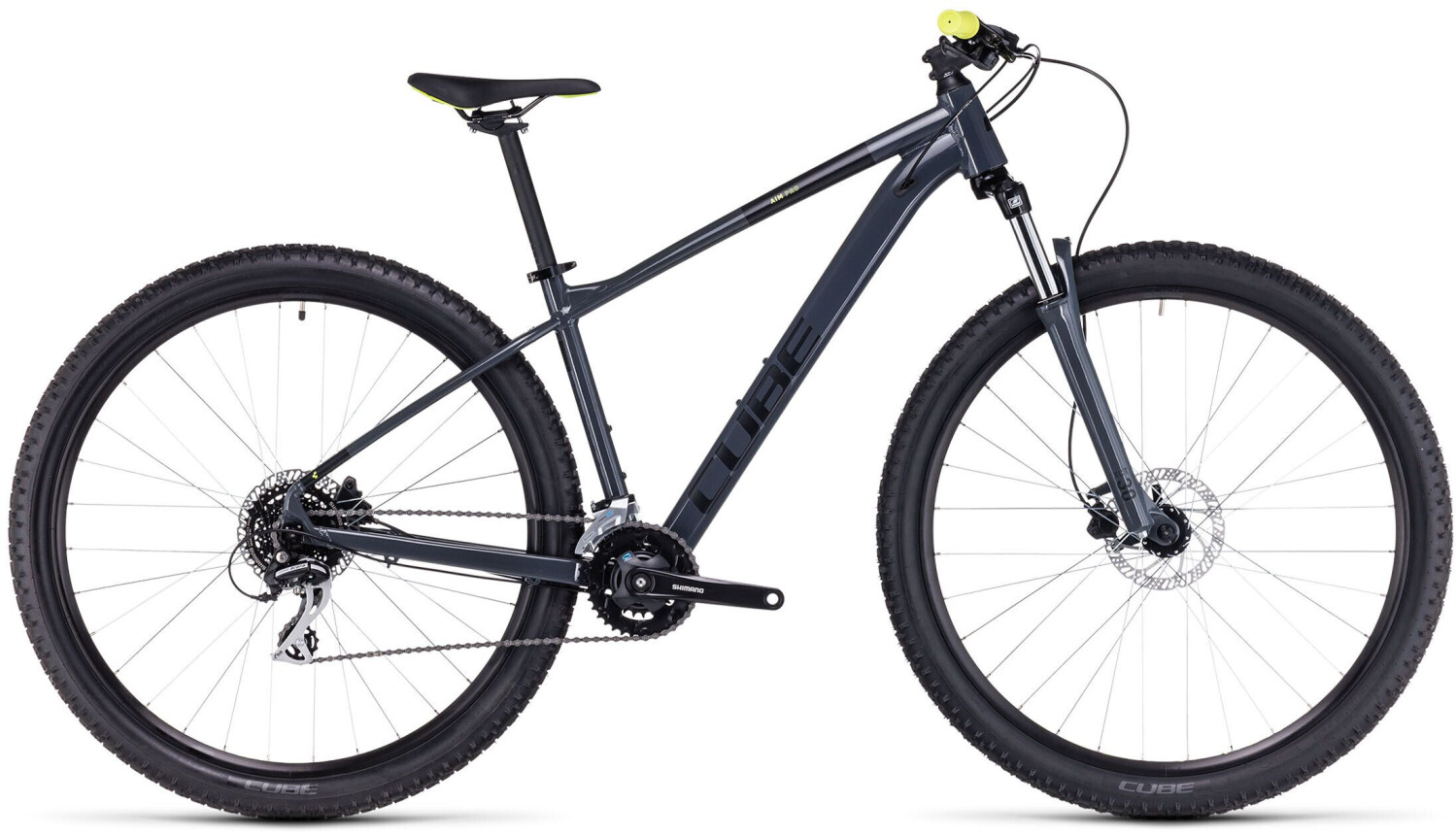 Cube Aim Pro 29 (2023) grey´n´flashyellow