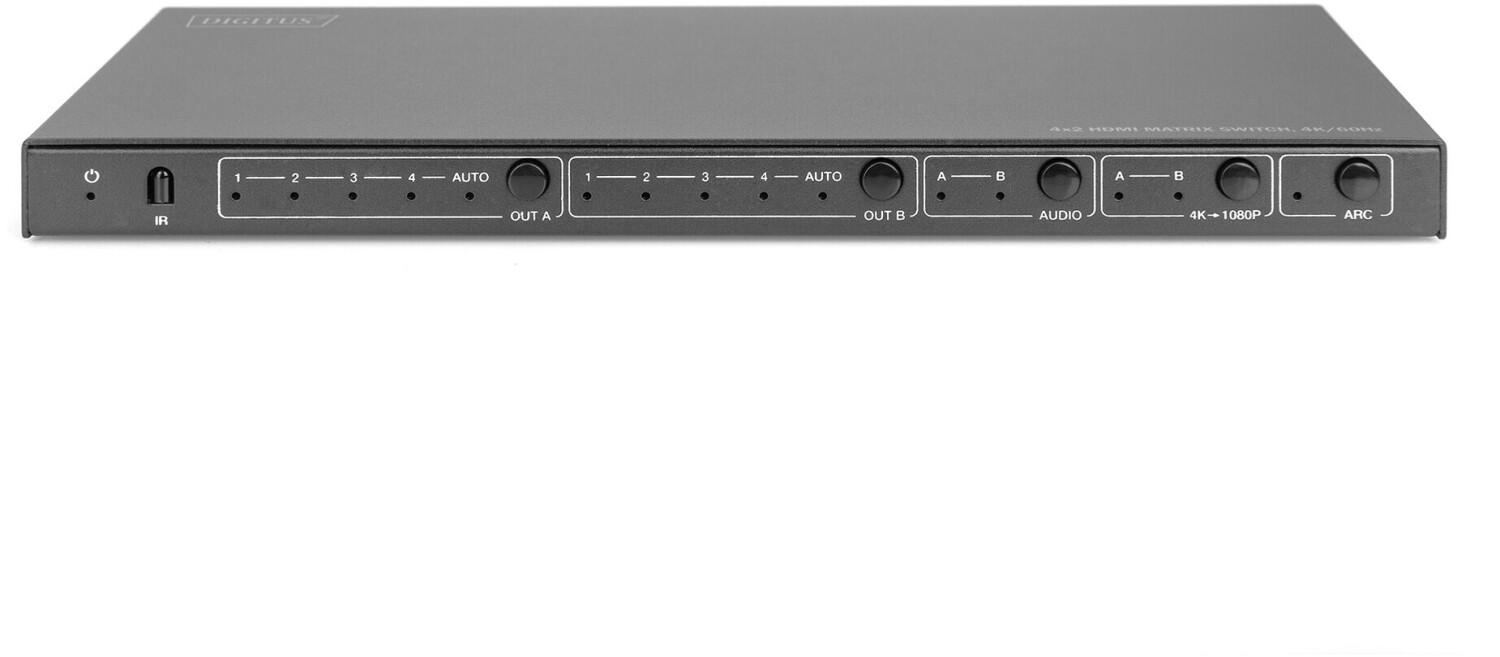 Digitus DS-55509 4x2 HDMI Matrix Switch, 4K/60Hz