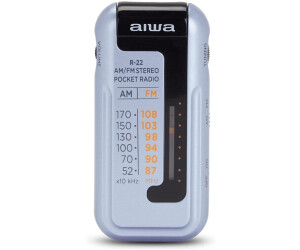 Mini Radio de Bolsillo AIWA R-22BK Color Negro - Radio portátil - Los  mejores precios