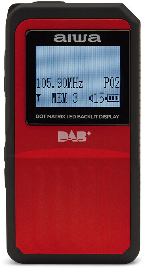 Radio FM DAB/DAB+ Portátil Sony XDR-S41D Roja