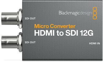 Blackmagic Micro Converter HDMI - SDI 12G with Power Pupply (BM-CONVCMIC/HS12G/wPSU)