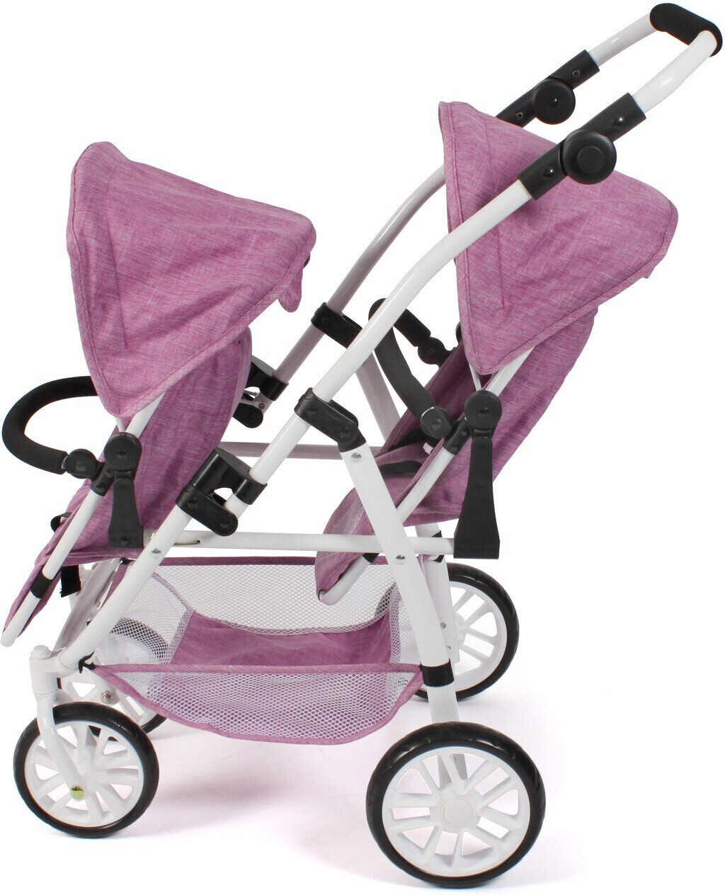 Bayer Chic 2000 Tandem Buggy VARIO Jeans pink ab 81 22