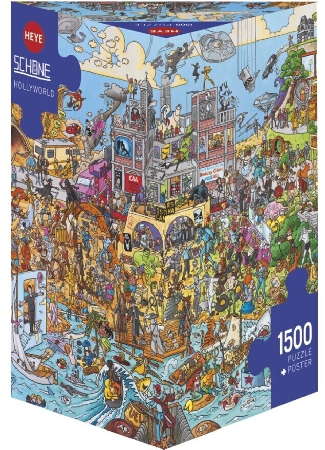 Photos - Jigsaw Puzzle / Mosaic Heye Verlag Heye Puzzle Hollyworld 1500 pieces