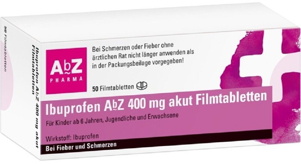 Preisvergleich Ibuprofen 400 50 St www.idealo.de