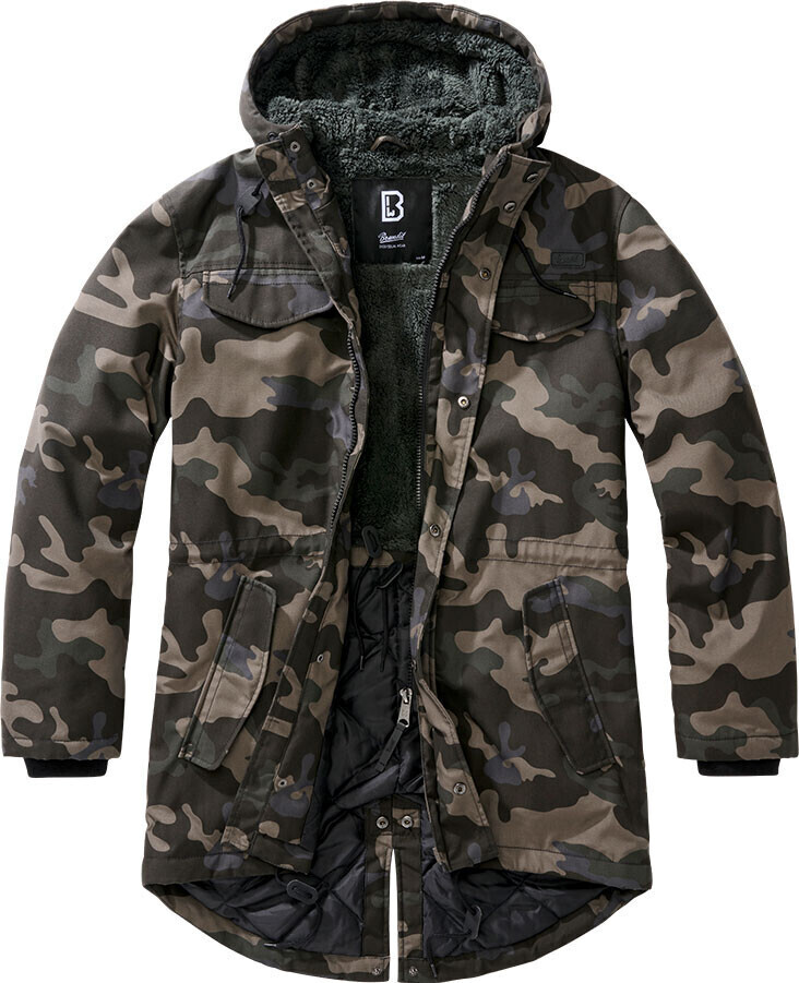 Buy Brandit Marsh Lake Parka 9442 black camo from 63.99 Today