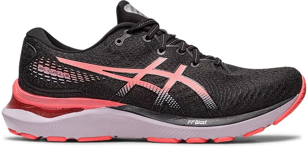 Asics Gel Cumulus 24 Women black papaya ab 76 72 Preisvergleich bei idealo