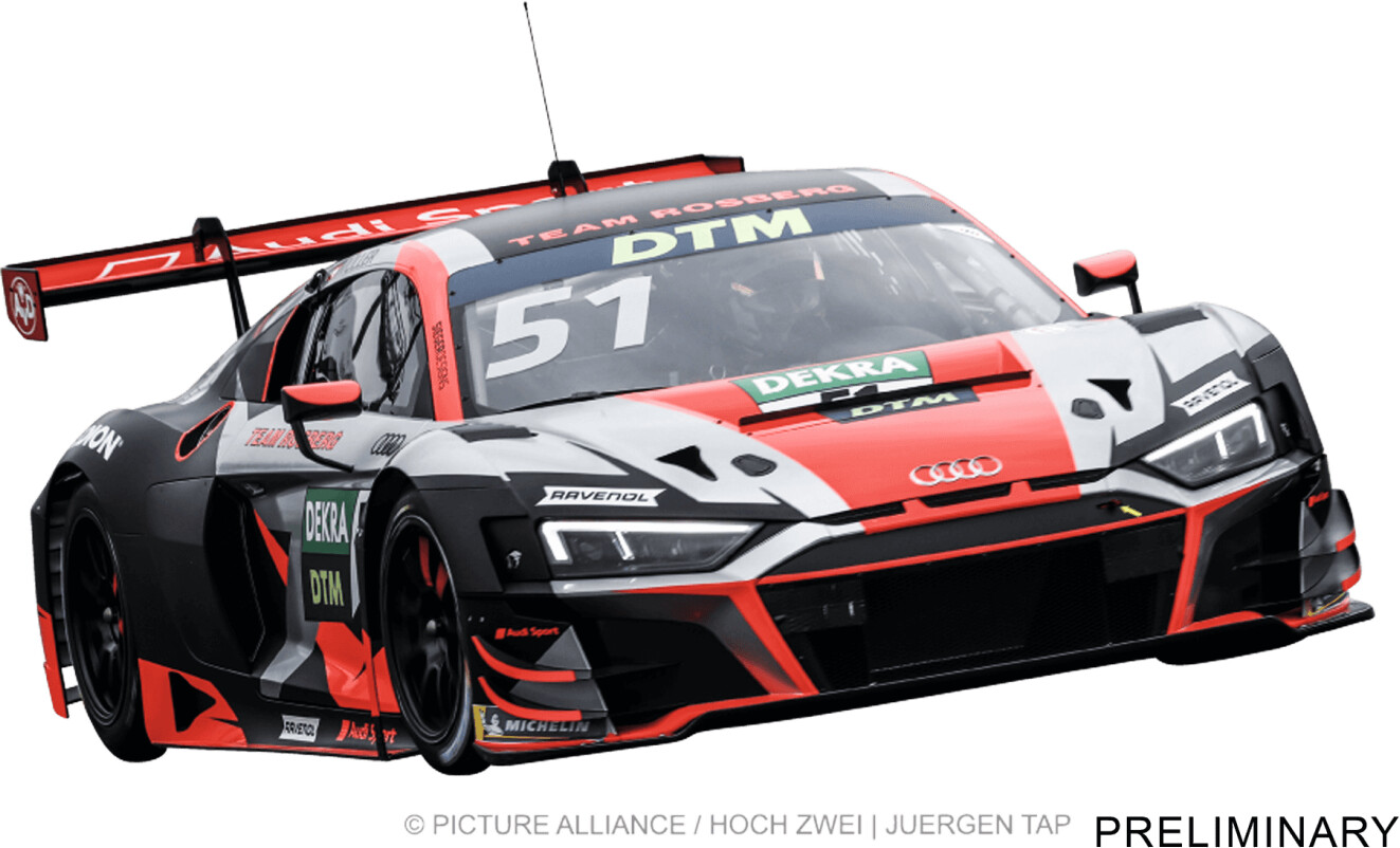 Carrera Digital132 Audi R8 LMS GT3 Team Rosberg No. 51 DTM