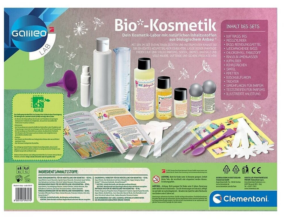 Clementoni Galileo Lab Bio-Kosmetiklabor ab 24,99 €