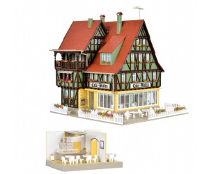 Vollmer 326-43695 Café-Bistro mit Inneneinrichtung und LED