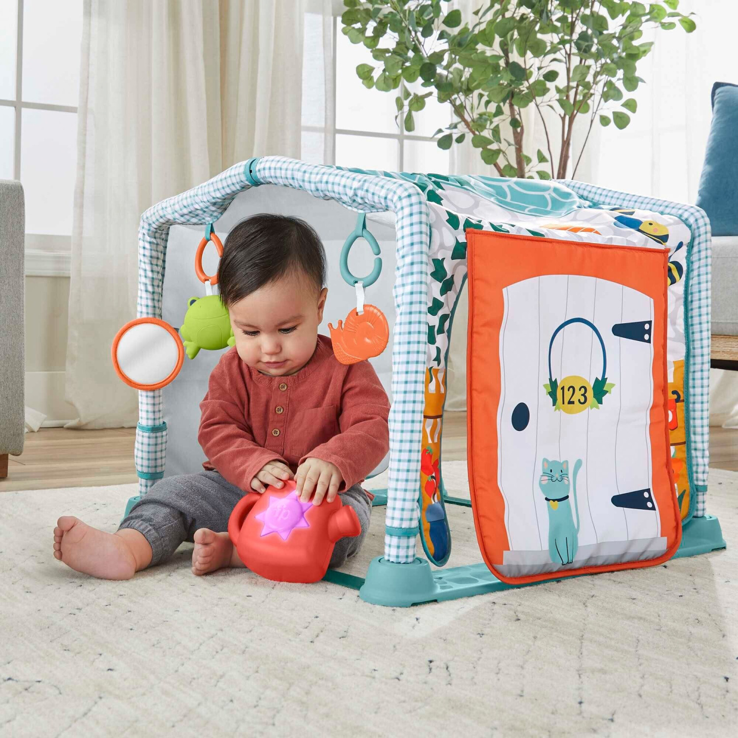 Gimnasio de oso fisher price discount