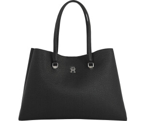 Tommy Hilfiger Pebble Grain Monogram Plaque Work Bag AW0AW14215