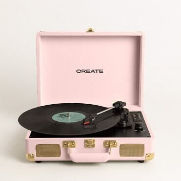 CREATE Record Player Pop rose