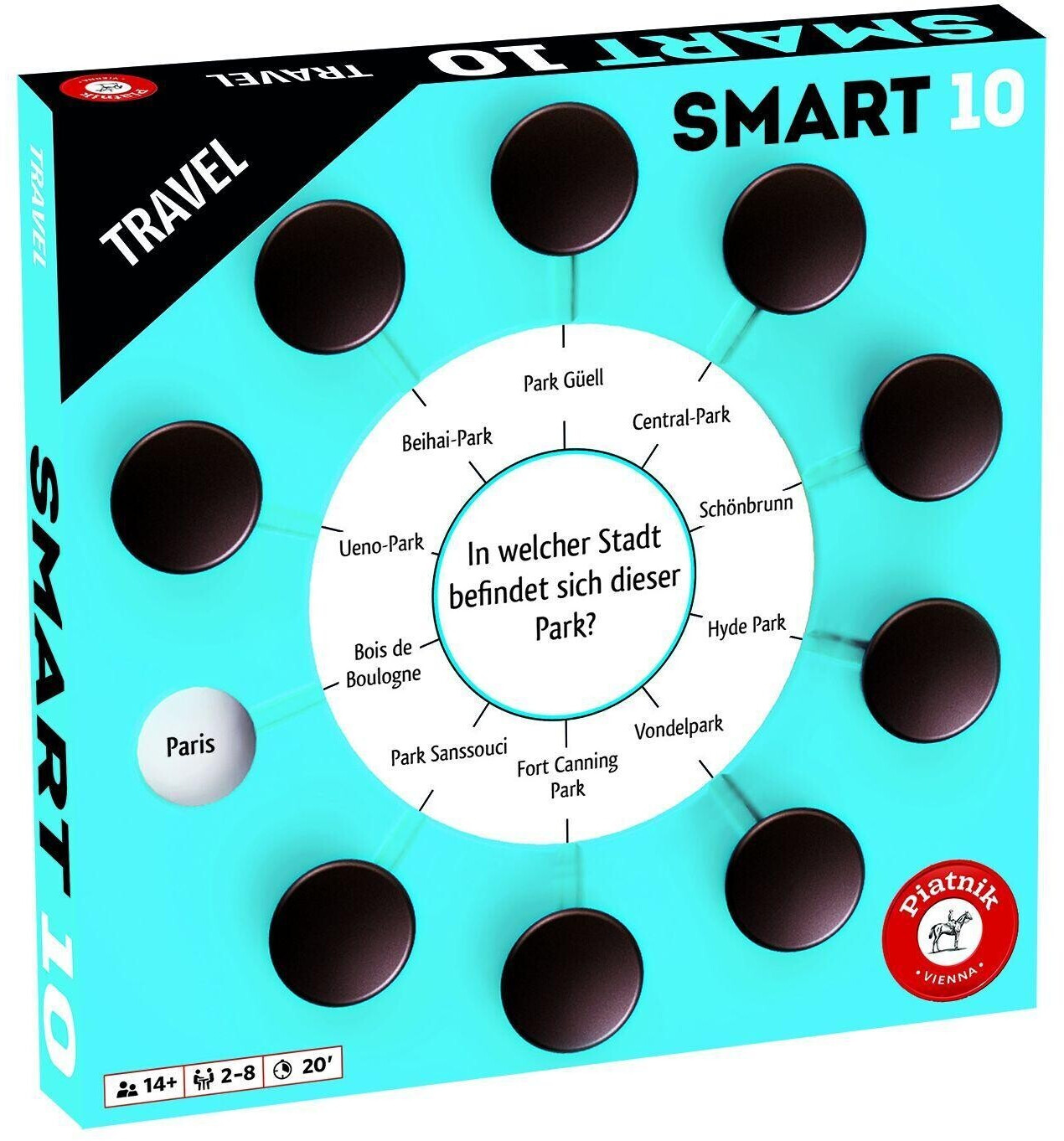 Smart 10: Travel (Erweiterung)  Piatnik – Brettspiele: Angebote