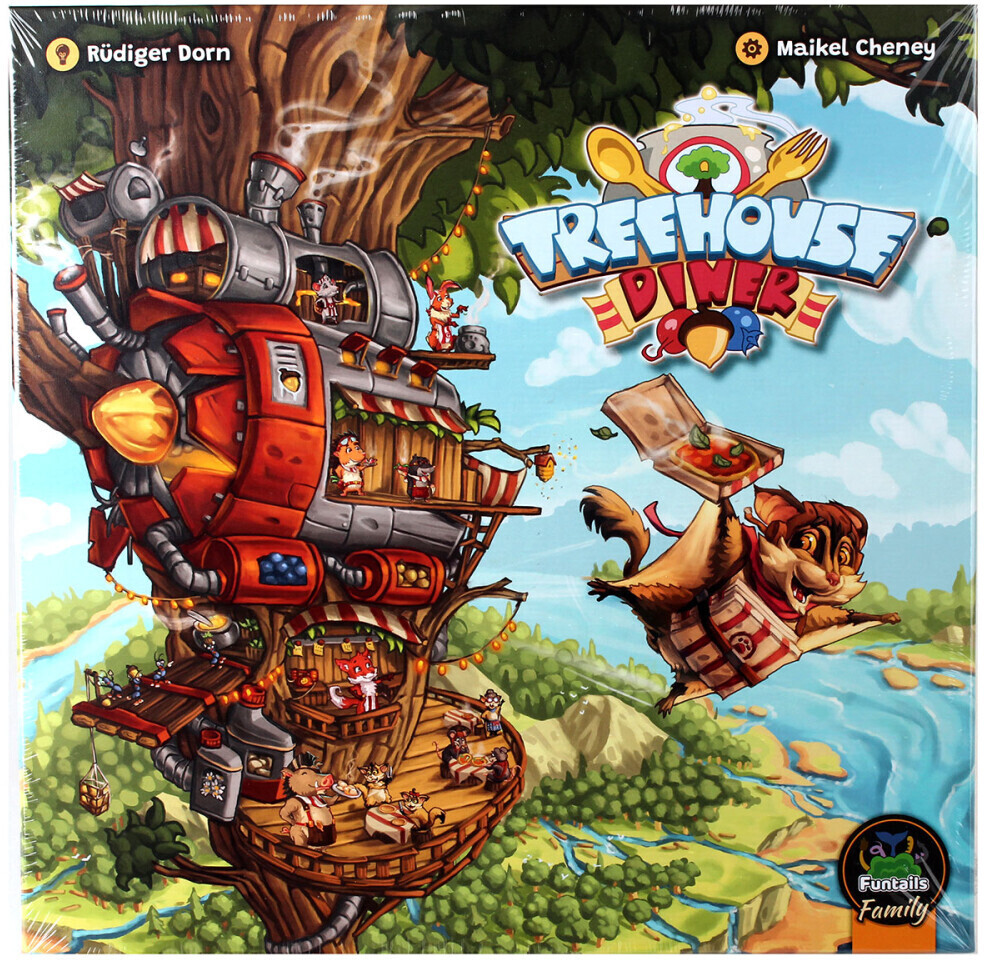 Treehouse Diner - GERMAN Board Game Spiel Funtails - New - English Rules  Online