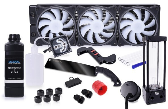 Alphacool Core Hurrican 360mm XT45 HardTube