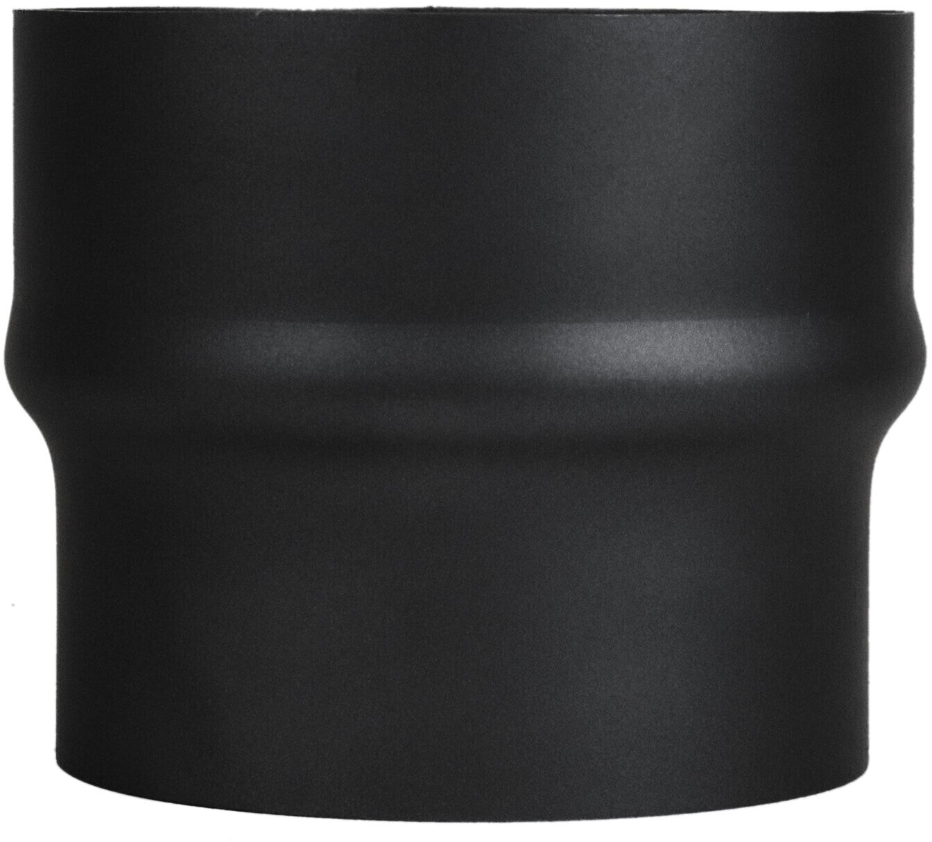 Lanzzas Rauchrohr-Erweiterung Ø 130 auf 150mm schwarz-metallic