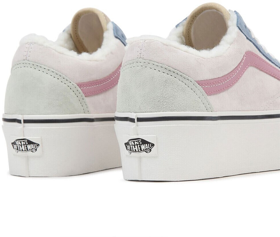 Vans Old Skool Stackform Pig Suede Sherpa soft pink blue ab 80 40 Preisvergleich bei idealo