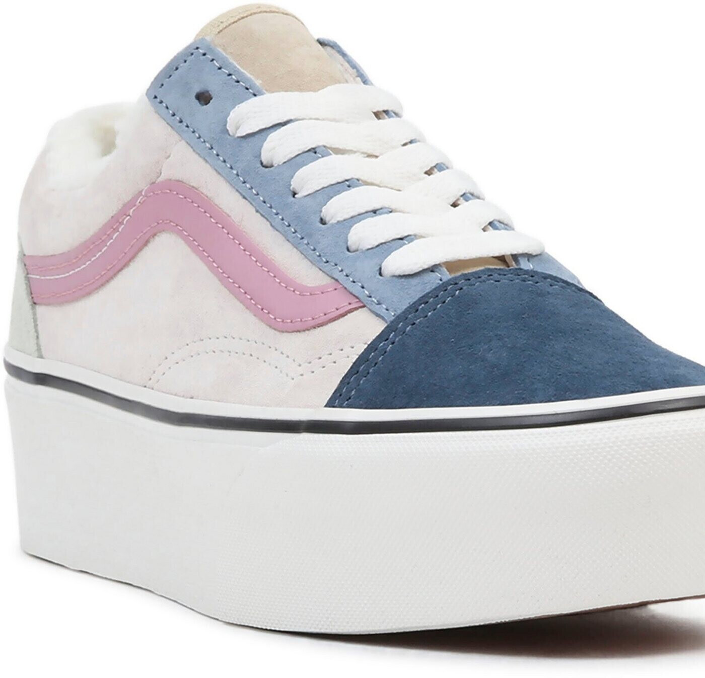 Pink and deals blue vans
