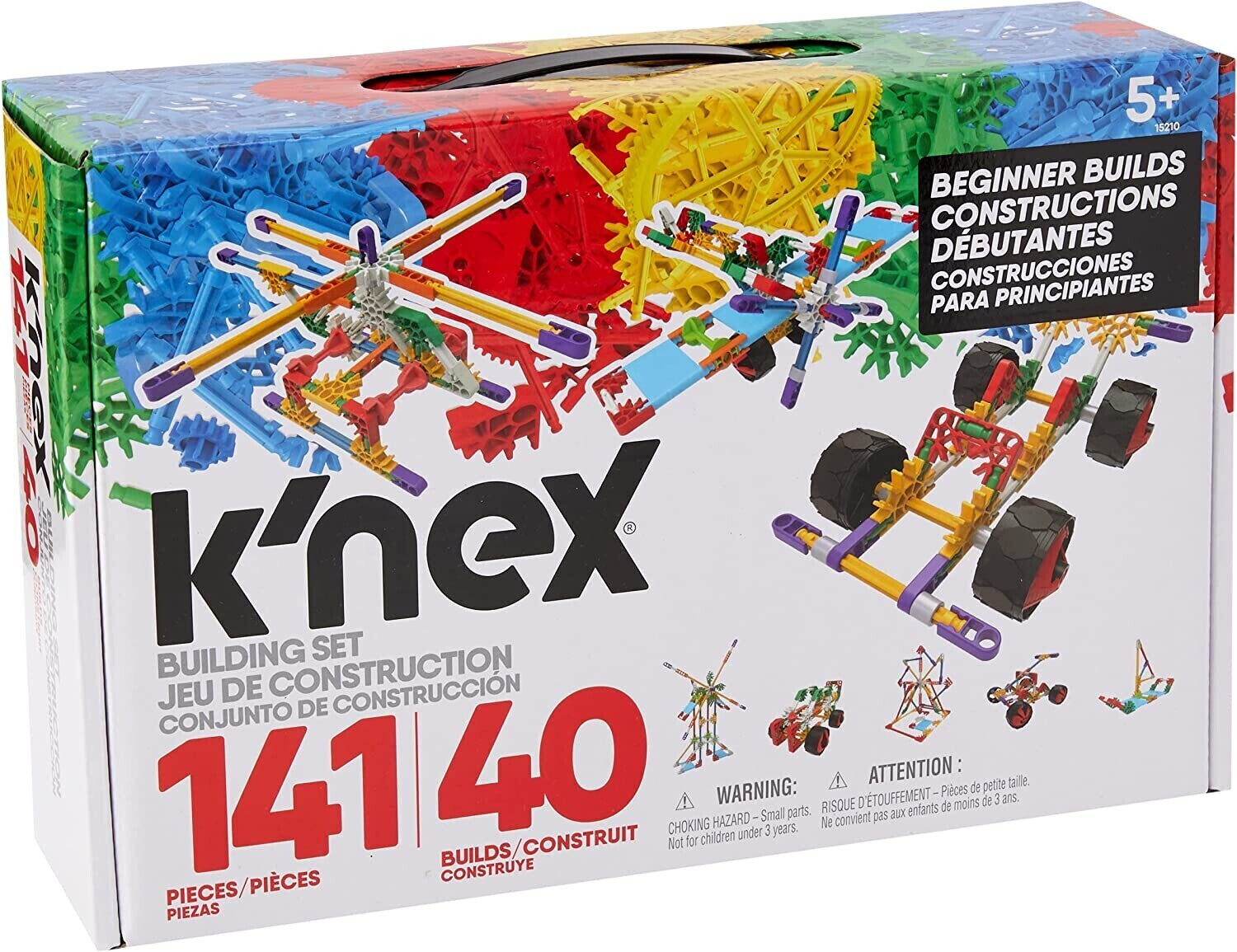 KNEX Building Set 141 pieces 40 Builds au meilleur prix sur