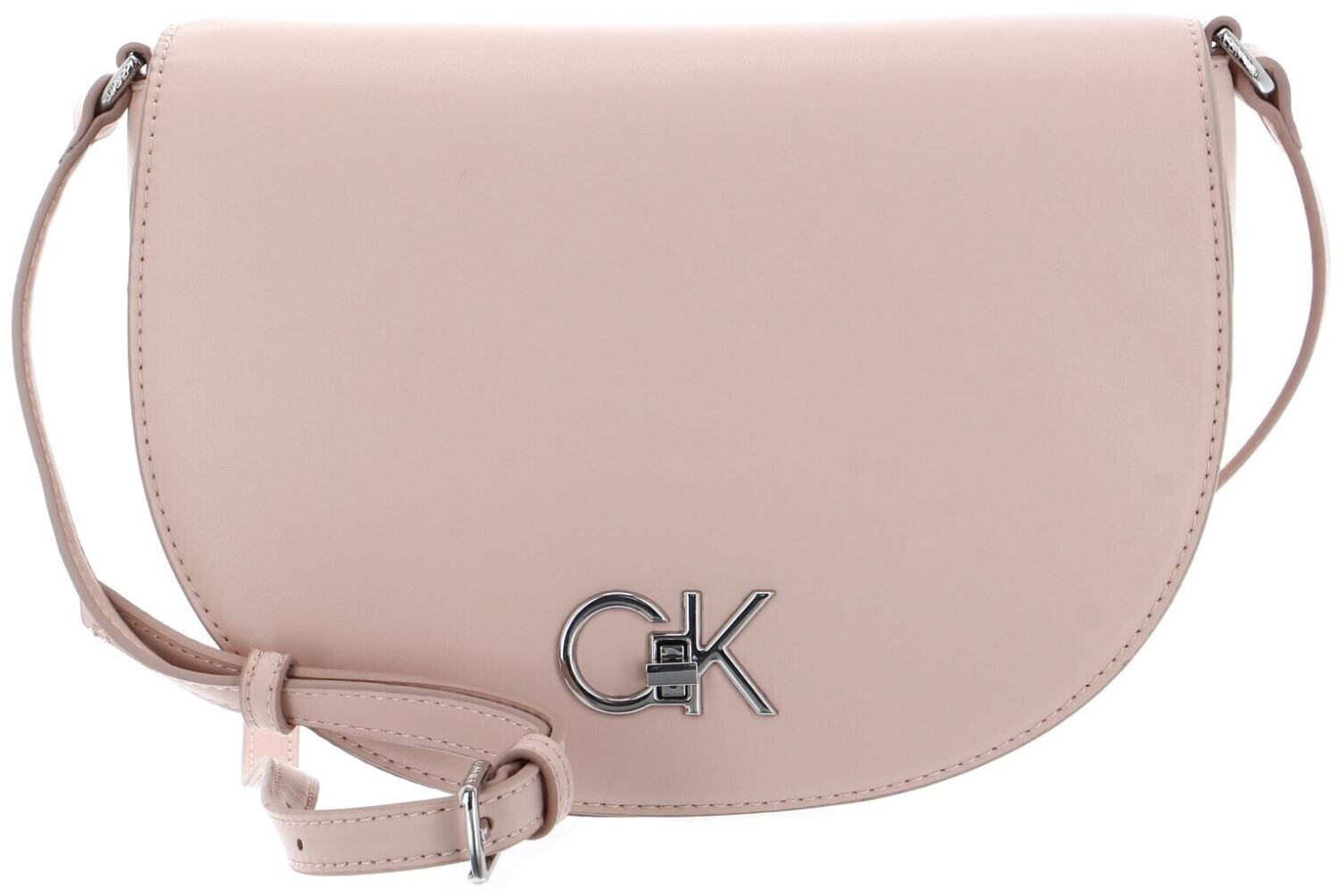 Calvin Klein Re-Lock Saddle Bag (K60K609871) spring rose