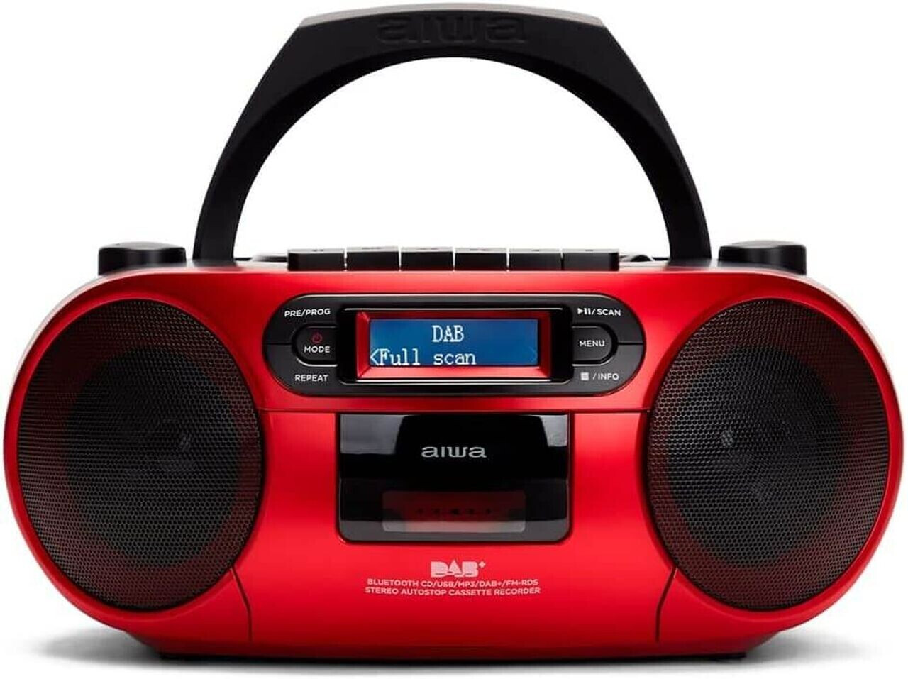 Aiwa BBTC-660DAB Red