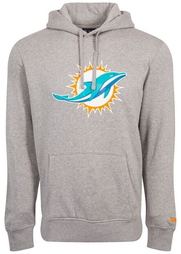 Buy New Era Nfl Team Logo Miami Dolphins Hoodie grey (11073764