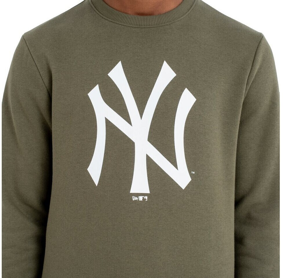 NEW ERA New York Yankees Team Logo Black Crew Neck Sweatshirt  Men's \  Men's clothing \ Sweatshirts Brands \ #Marki - 4 \ New Era