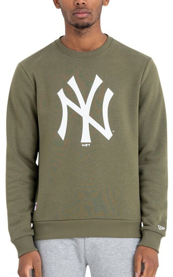 New era MLB Team Logo Crew Neck New York Yankees Sweatshirt Black