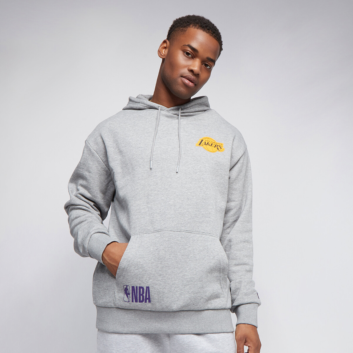 Lakers on sale hoodie grey