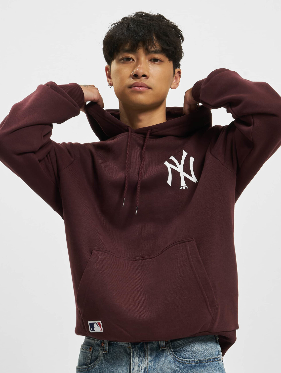 sweatshirt New Era Essentials Hoody MLB New York Yankees - Dark