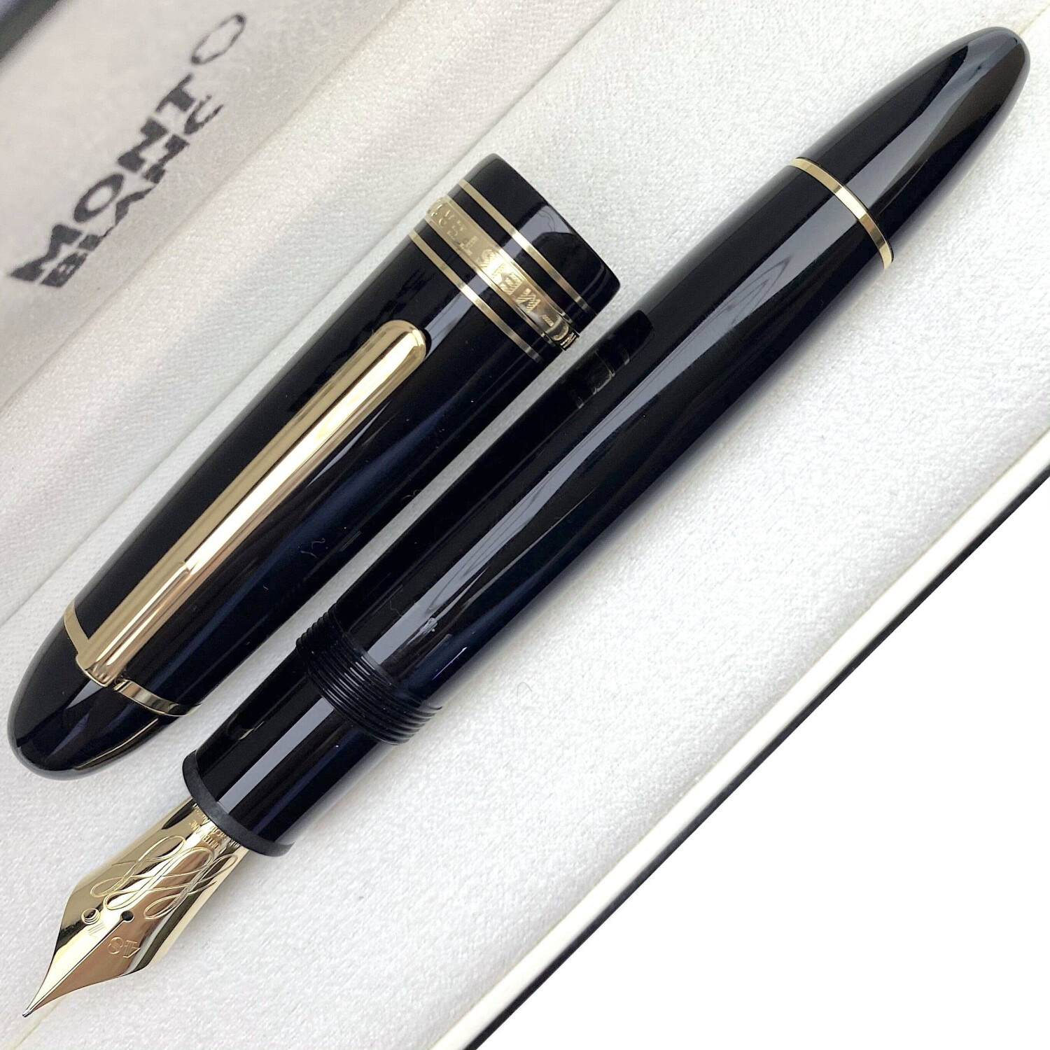Montblanc Meisterst ck 149 Calligraphy YG Flex Nib F llfederhalter