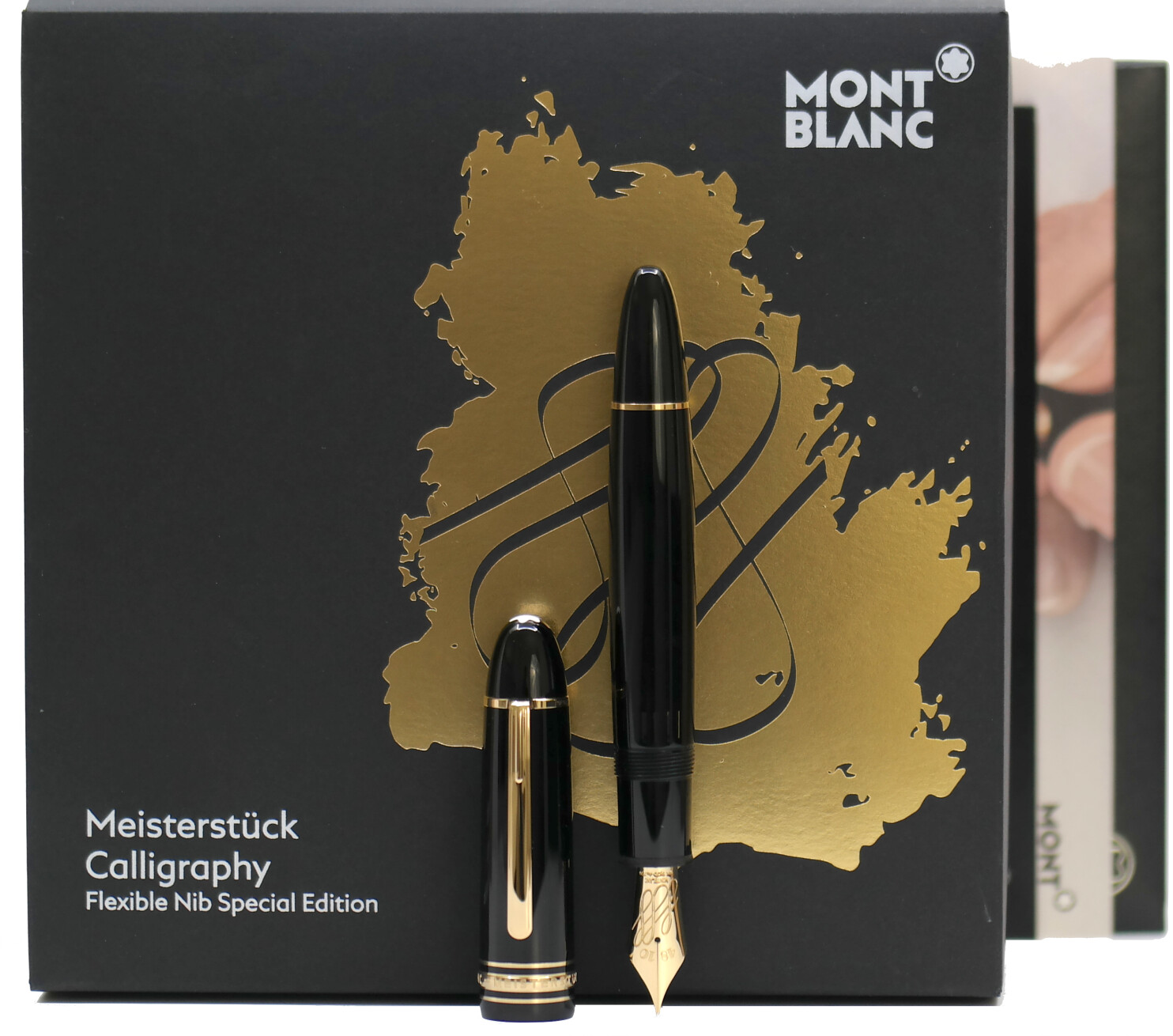 Montblanc Meisterst ck 149 Calligraphy YG Flex Nib F llfederhalter