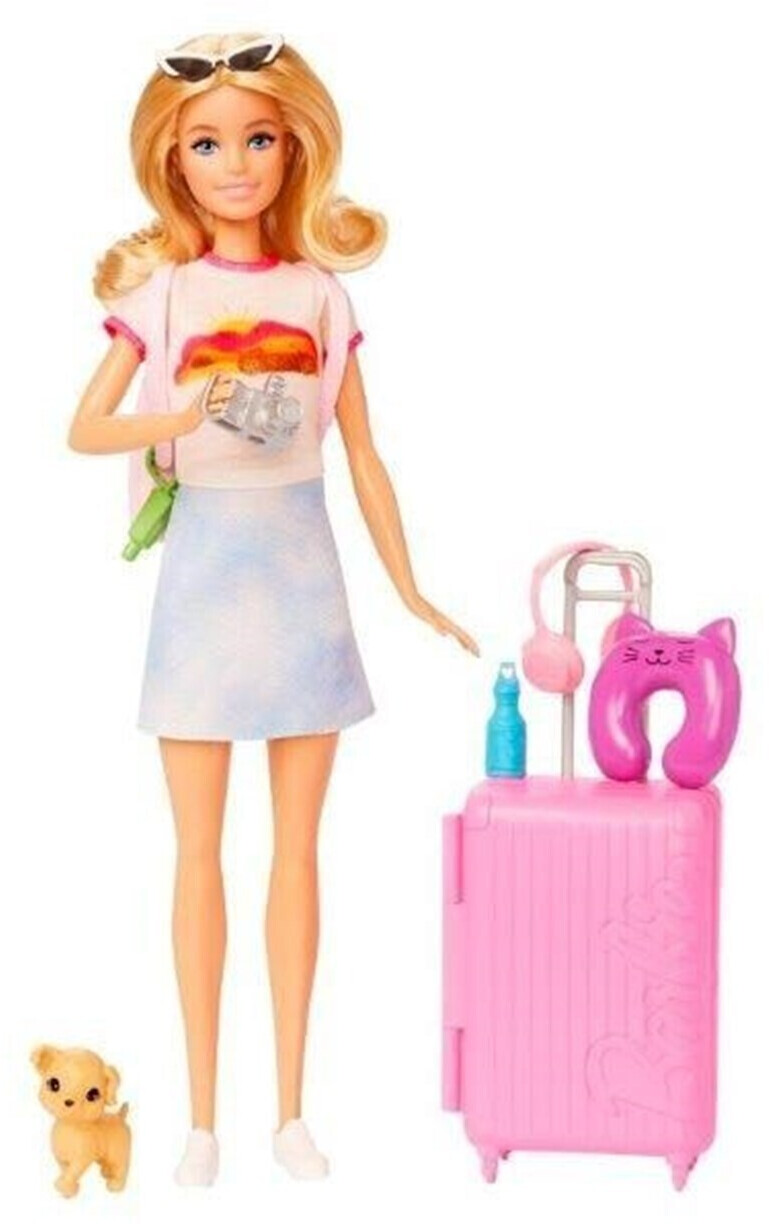 Buy Barbie Travel Doll Accessories HJY18 from 18.66 Today