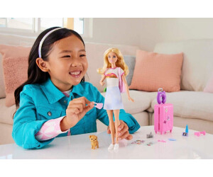 Mattel barbie travel doll and accessories discount