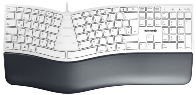 CHERRY KC 4500 ERGO blanc (DE)