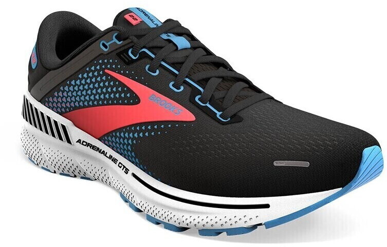 Brooks Adrenaline GTS 22 Women black/lake blue/coral