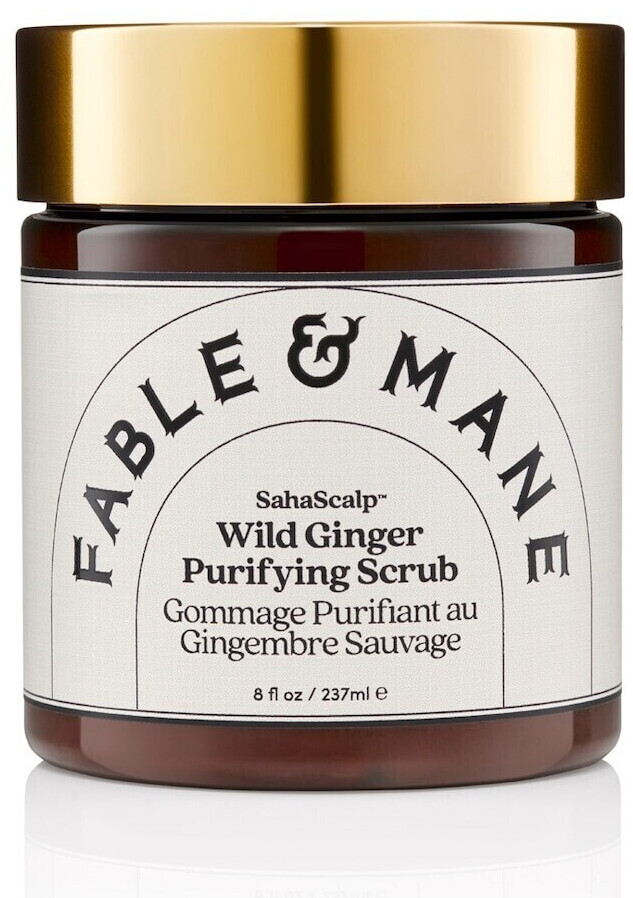 Fable & Mane SahaScalp Wild Ginger Purifying Scrub (237ml)