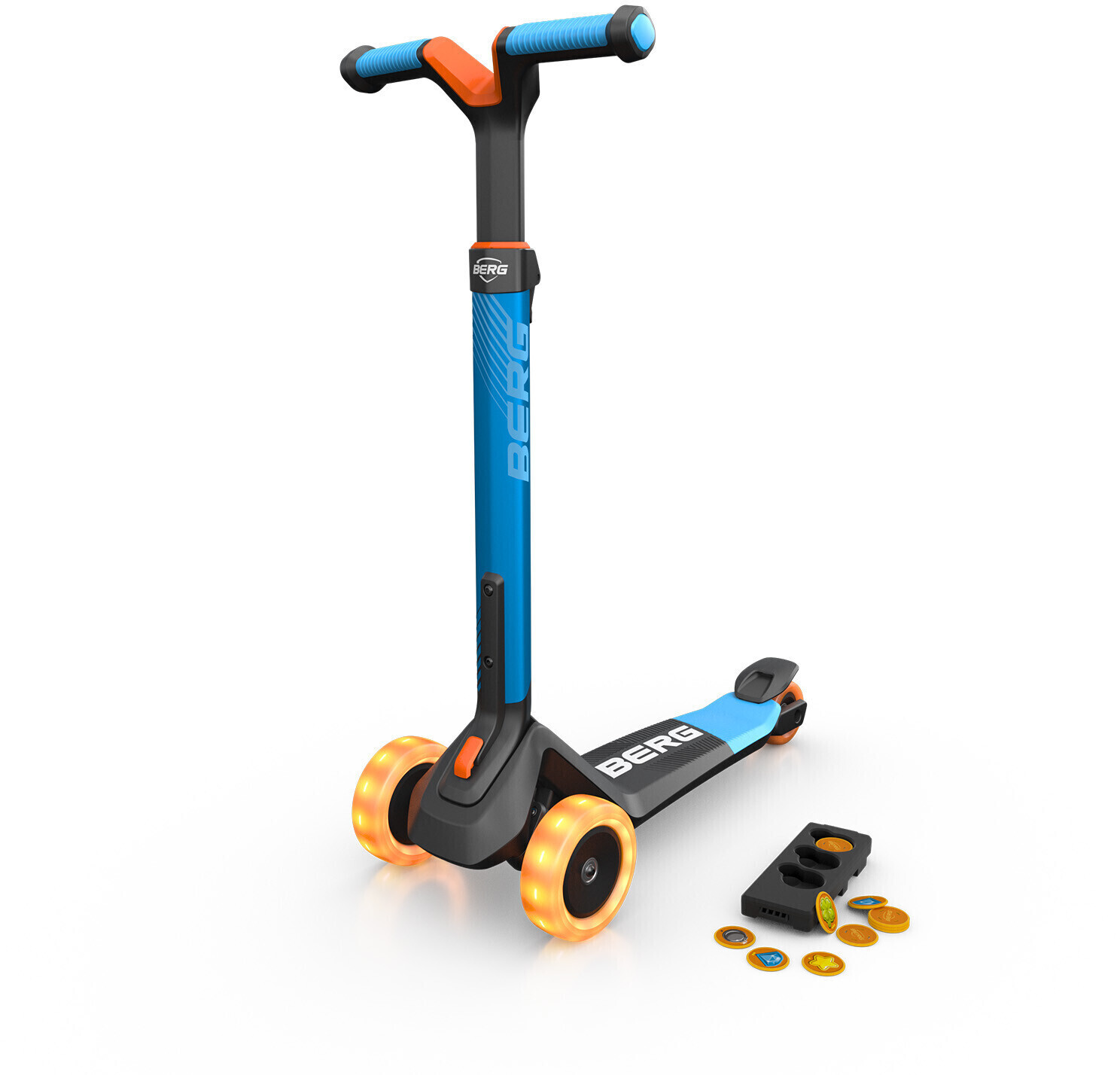 Berg Nexo Roller Lights Magnet-Deck (blue)