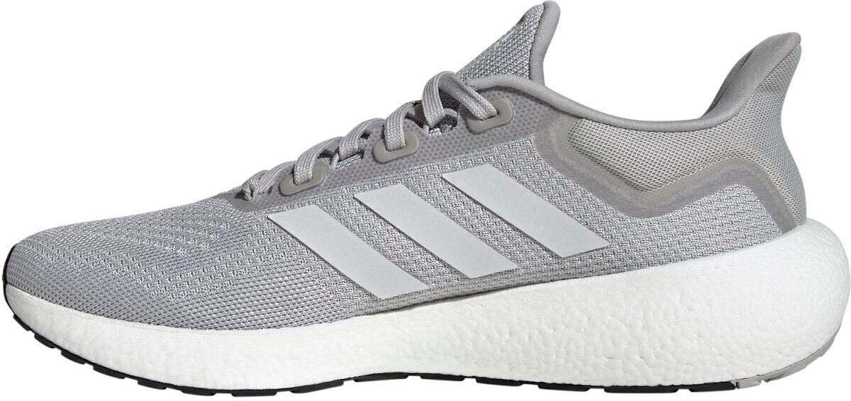 Adidas mens pureboost neutral running shoes grey/dgh solid grey/clear grey hot sale