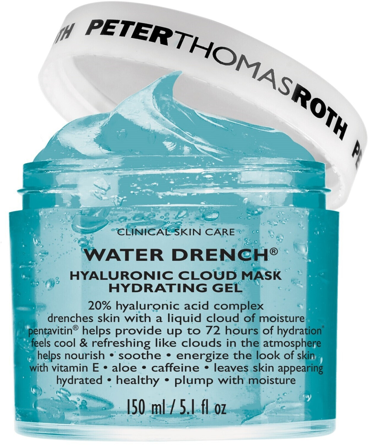 Peter Thomas Roth Water Drench Hyaluronic Cloud Mask Hydrating Gel (150ml)