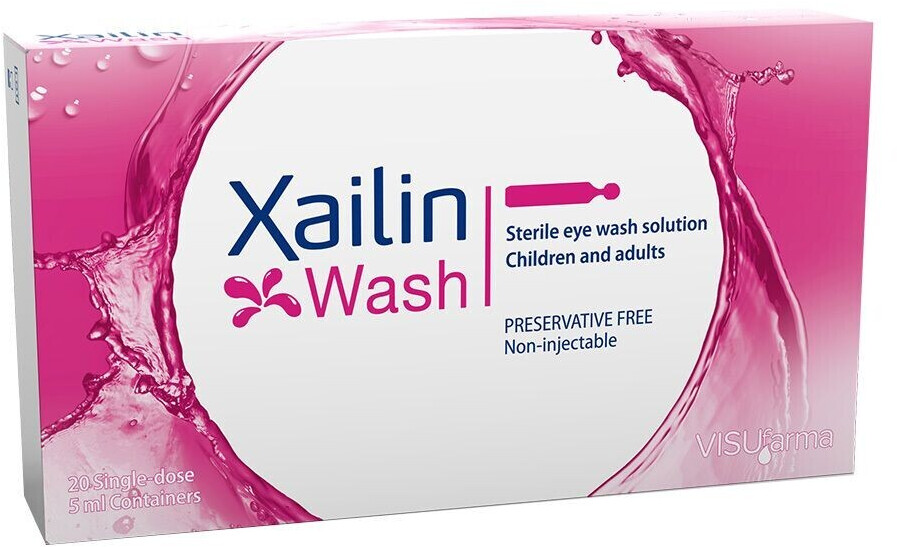 Xailin Wash Augenspüllösung (20 x 5ml) ab € 6,62