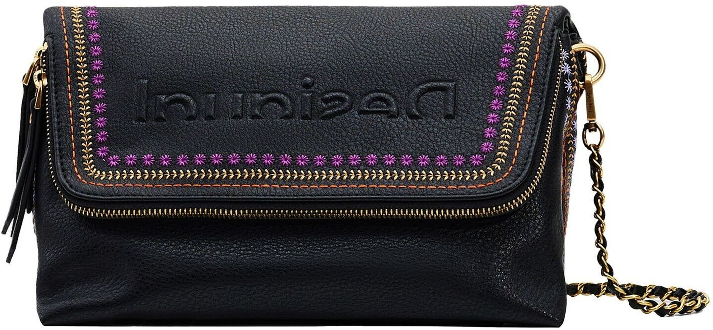Desigual Pol Green Venecia Crossbody Bag black