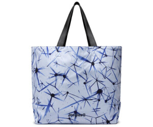 Bolso desigual azul outlet