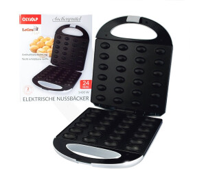 Olymp Nussbäcker Waffeleisen Backautomat 24 Stück ab 32,99 € (Oktober 2026)