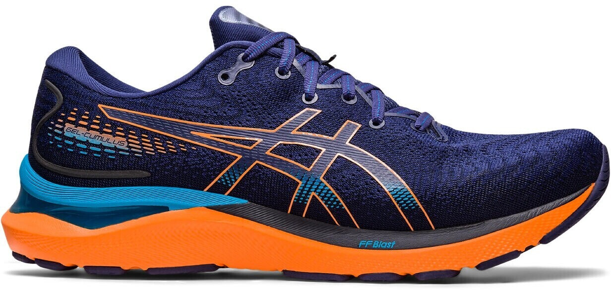 Asics Gel Cumulus 24 1011B366 indigo blue sun peach ab 110 95 Preisvergleich bei idealo