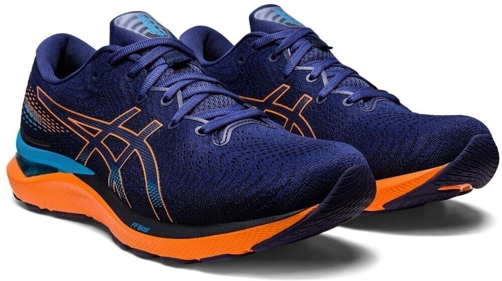 Asics Gel Cumulus 24 1011B366 indigo blue sun peach ab 110 95 Preisvergleich bei idealo