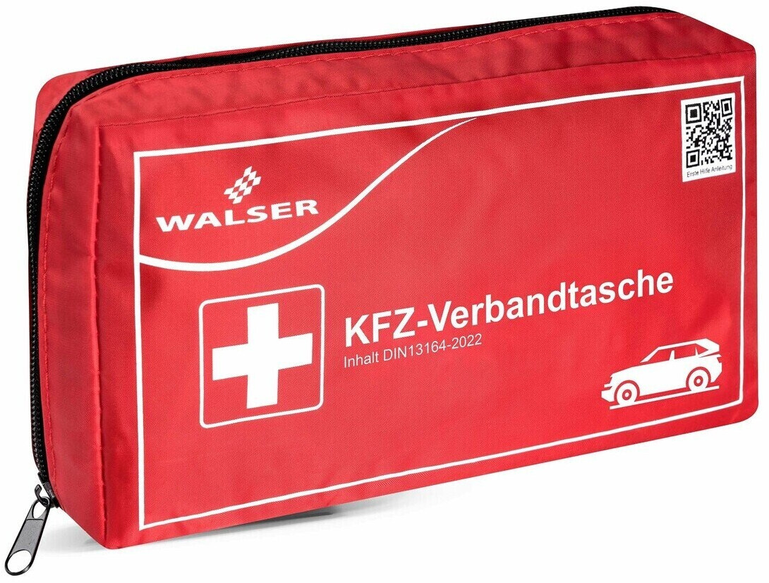 Walser KFZ-Verbandstasche rot nach DIN 13164:2022 ab 5,99 €