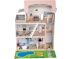 Playtive Holz Puppenhaus mit Fahrstuhl ab 47,92 € (Februar 2024 Preise) |  Preisvergleich bei